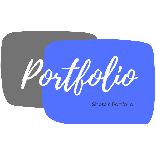 Shota's Portfolio